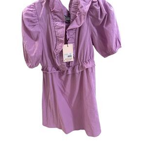 Missguided Lavender Mini Dress